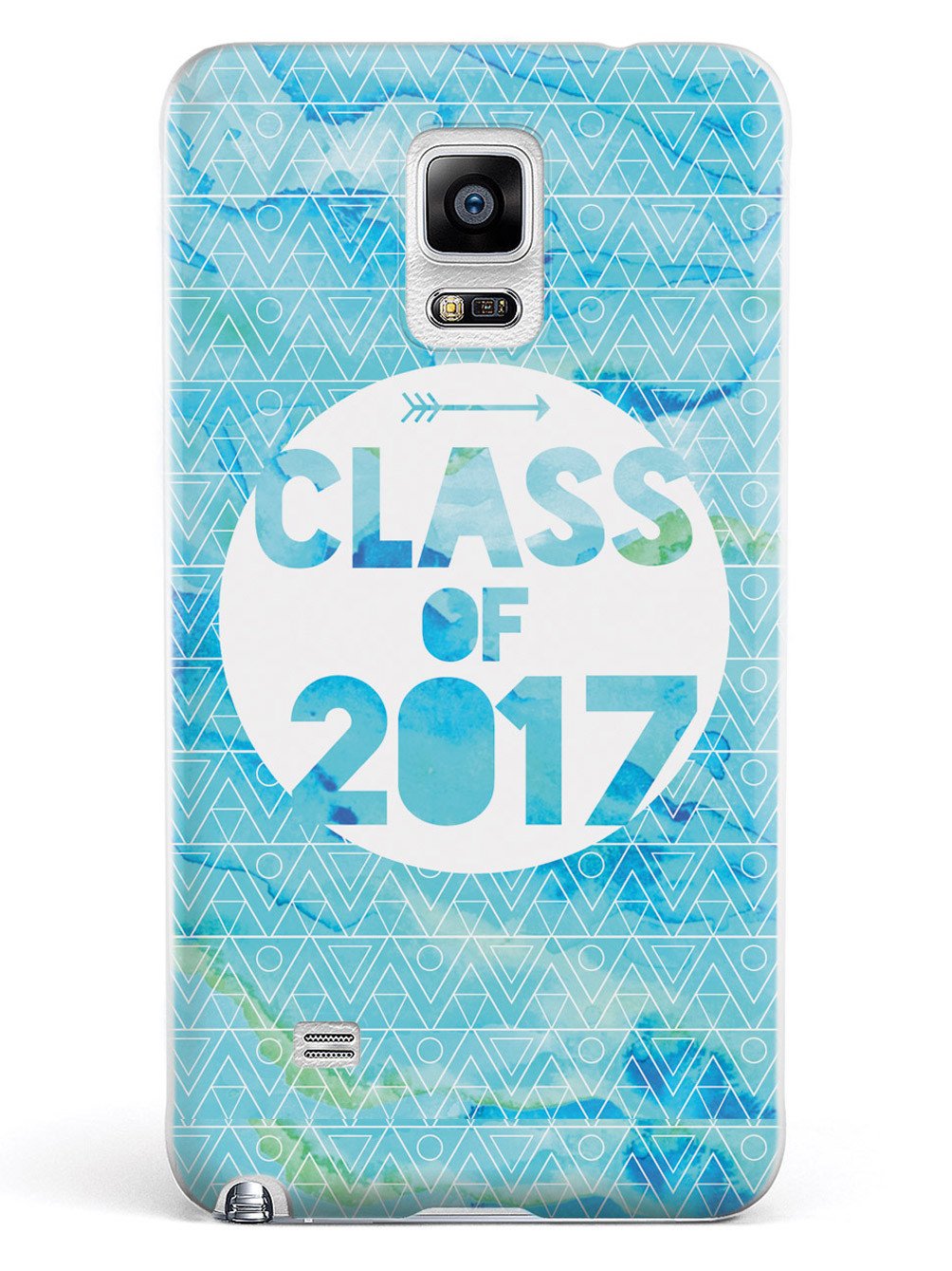 Class of 2017 - Blue Watercolor Case - pipercleo.com