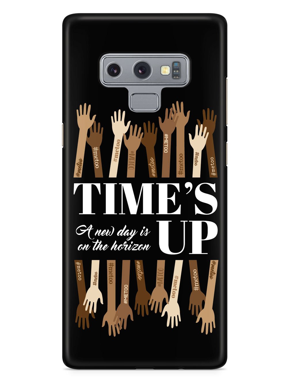 Time's Up - A New Day is on the Horizon - #MeToo - Black Case - pipercleo.com