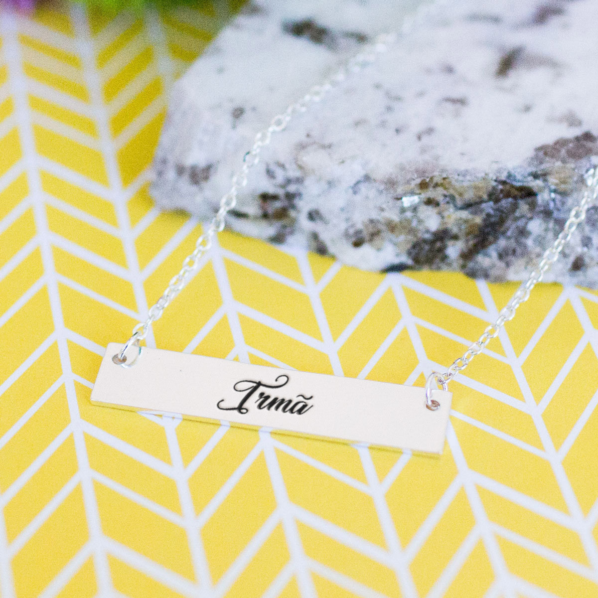 Irmã Gold / Silver Bar Necklace - pipercleo.com