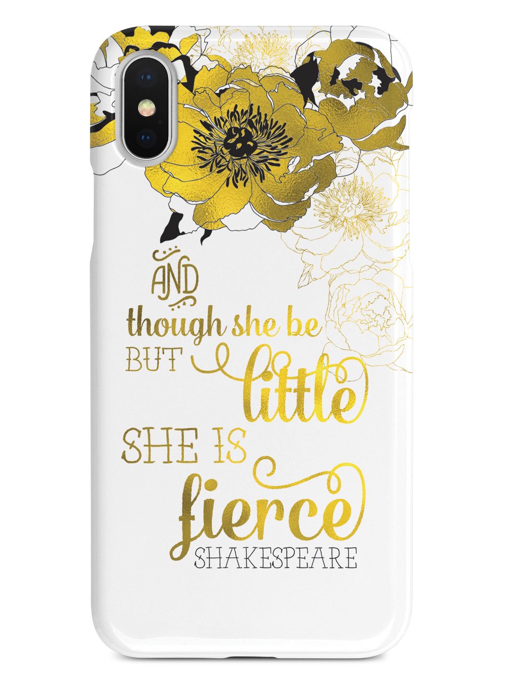 And Though She Be But Little, She is Fierce Case - pipercleo.com