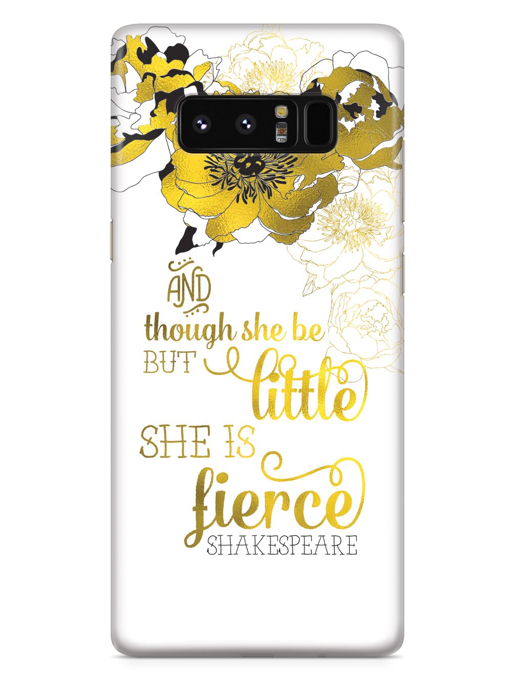 And Though She Be But Little, She is Fierce Case - pipercleo.com