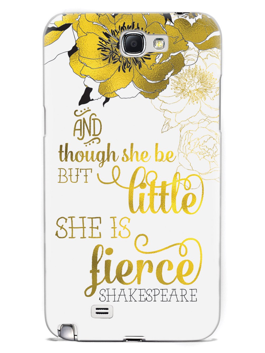 And Though She Be But Little, She is Fierce Case - pipercleo.com