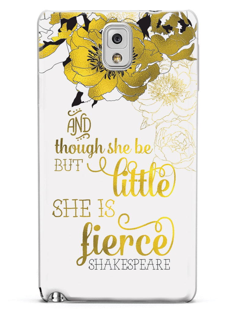 And Though She Be But Little, She is Fierce Case - pipercleo.com