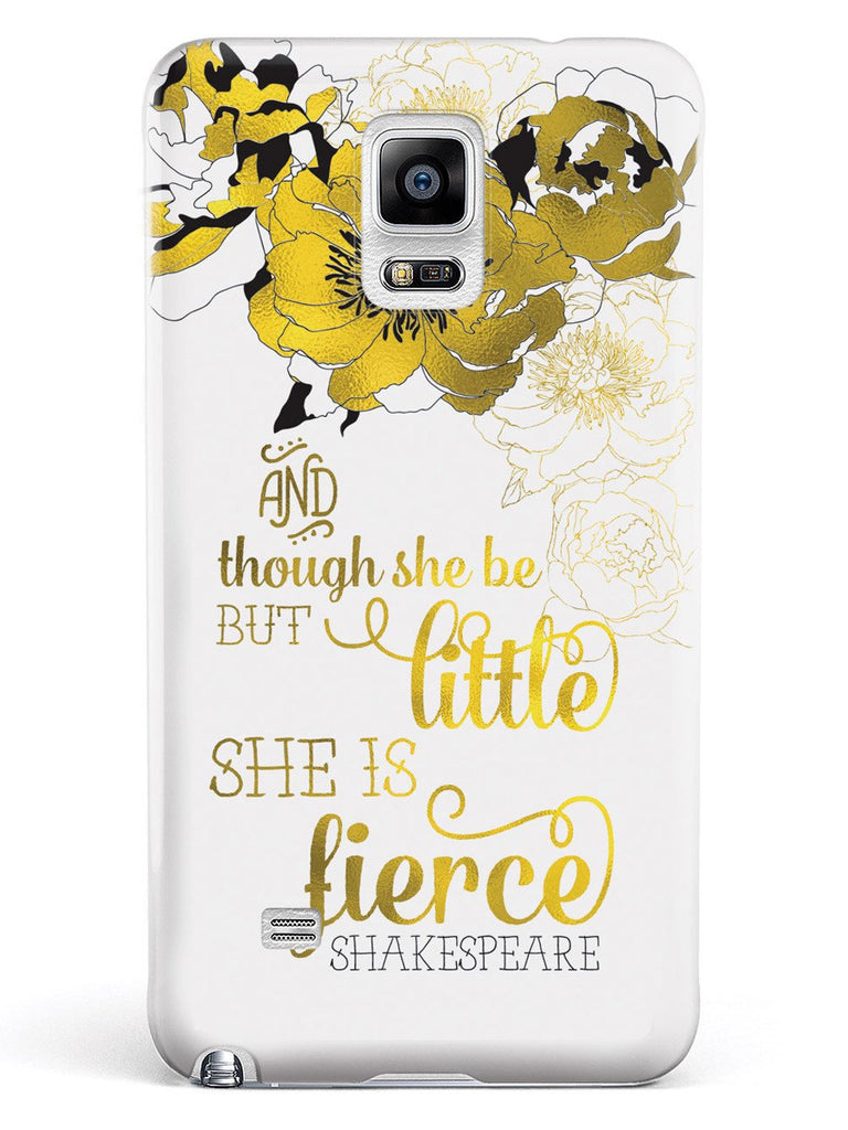 And Though She Be But Little, She is Fierce Case - pipercleo.com