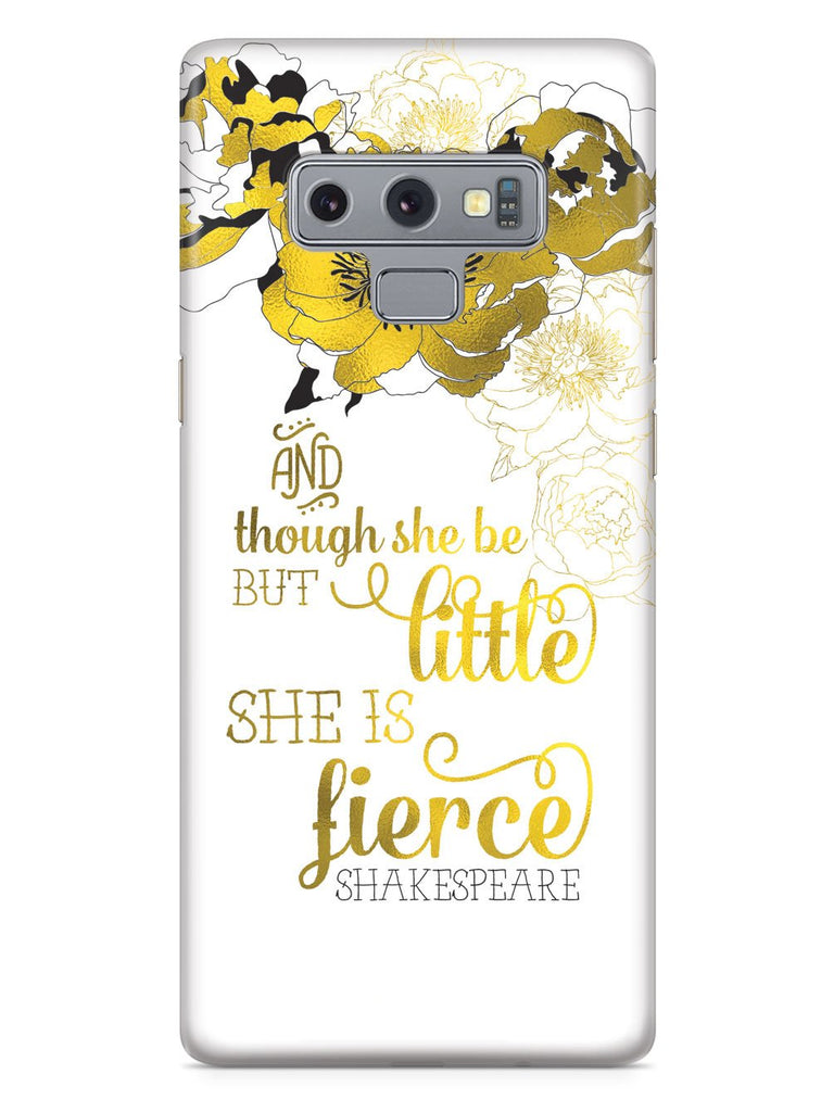 And Though She Be But Little, She is Fierce Case - pipercleo.com