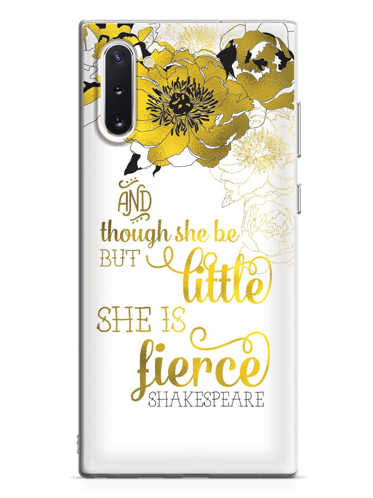 And Though She Be But Little, She is Fierce Case - pipercleo.com