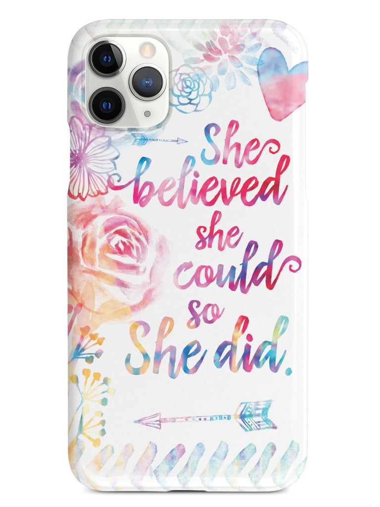 So She Did - White Case - pipercleo.com