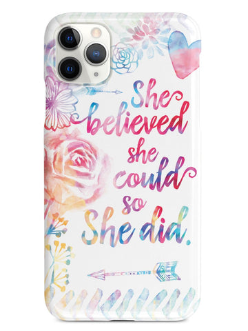 So She Did - White Case - pipercleo.com