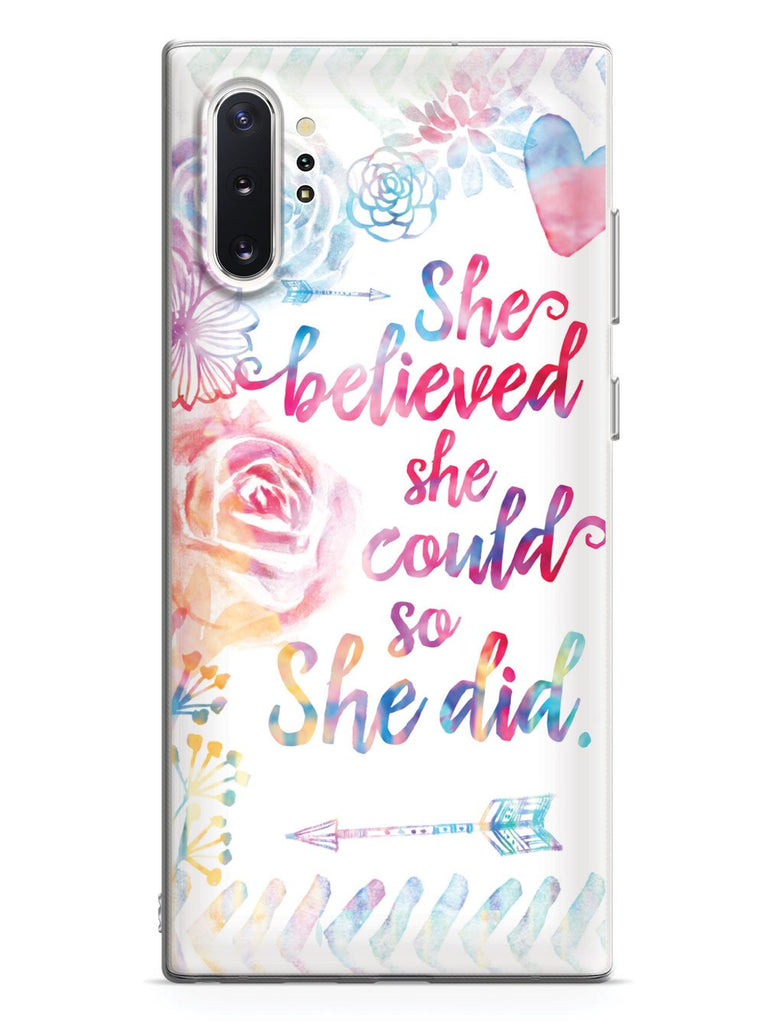 So She Did - White Case - pipercleo.com