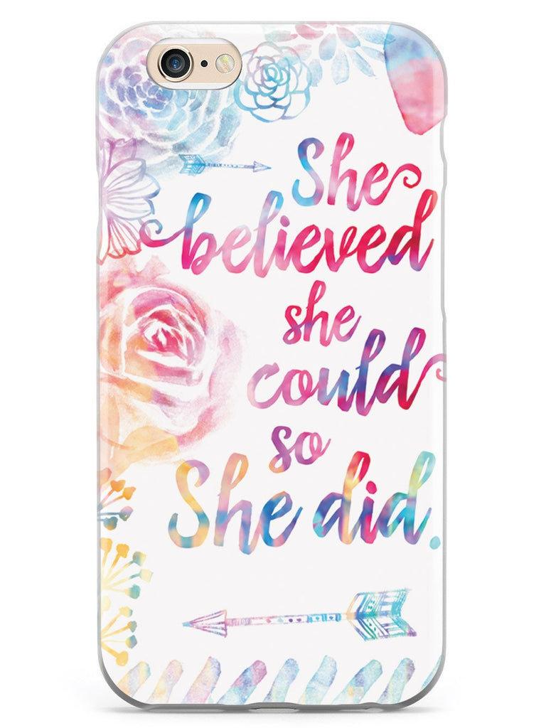 So She Did - White Case - pipercleo.com