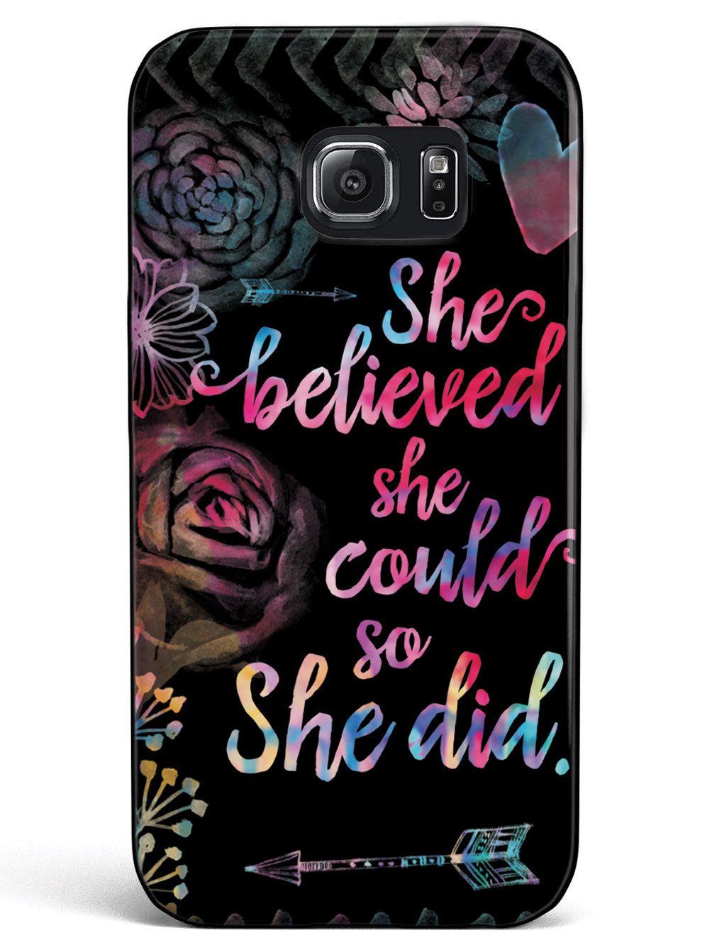 So She Did - Black Case - pipercleo.com