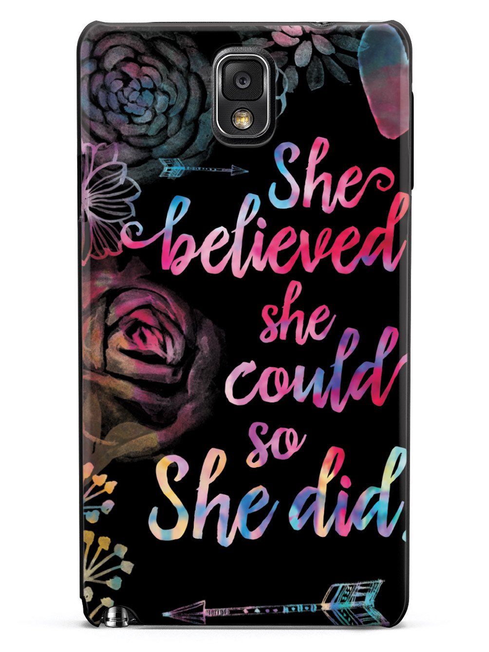 So She Did - Black Case - pipercleo.com