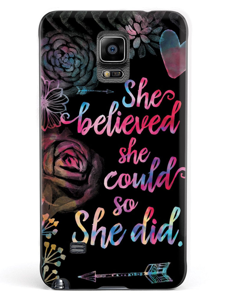 So She Did - Black Case - pipercleo.com