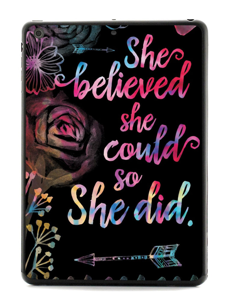 So She Did - Black Case - pipercleo.com