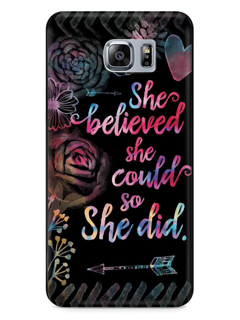 So She Did - Black Case - pipercleo.com