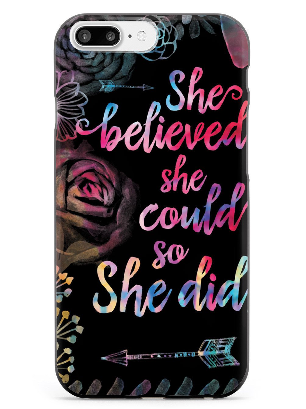 So She Did - Black Case - pipercleo.com