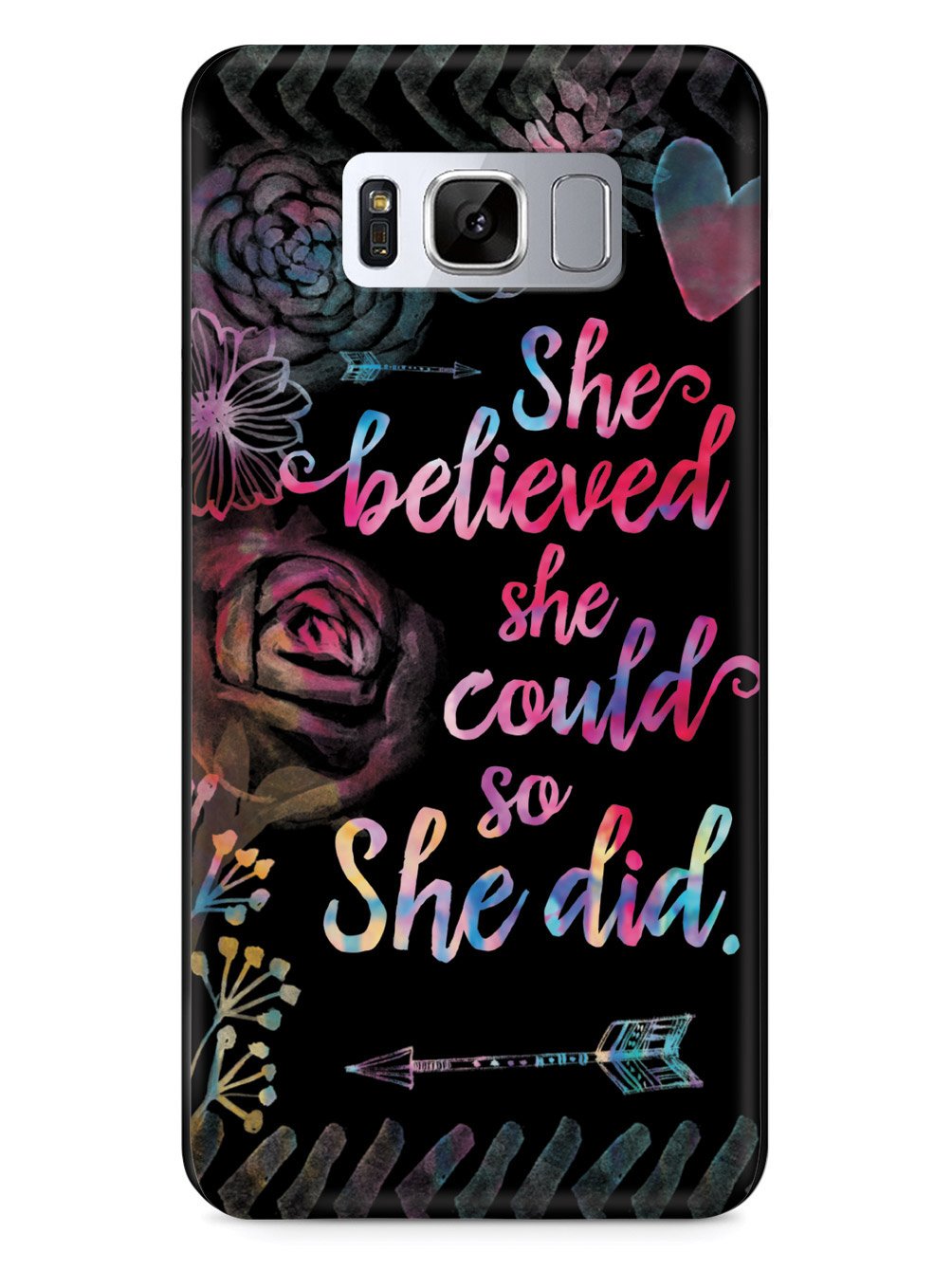 So She Did - Black Case - pipercleo.com
