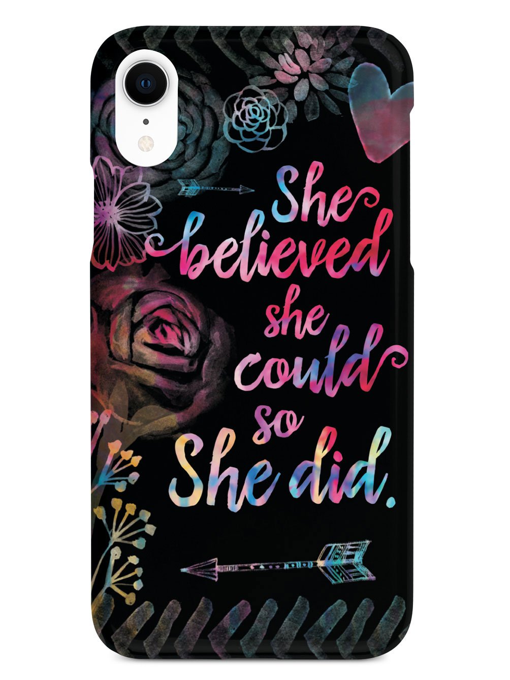 So She Did - Black Case - pipercleo.com