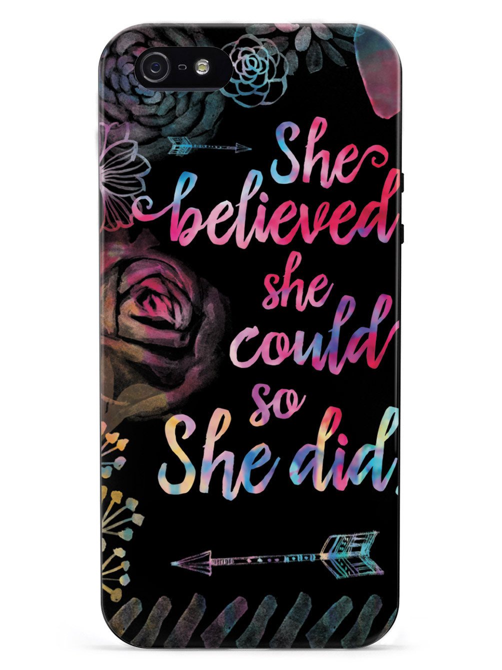 So She Did - Black Case - pipercleo.com