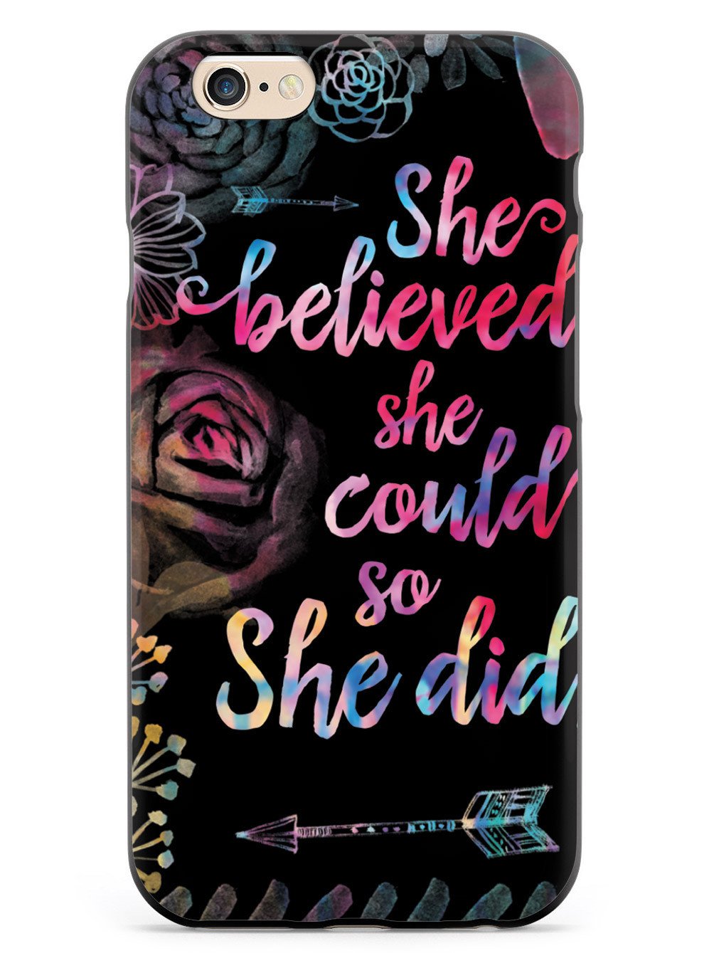So She Did - Black Case - pipercleo.com
