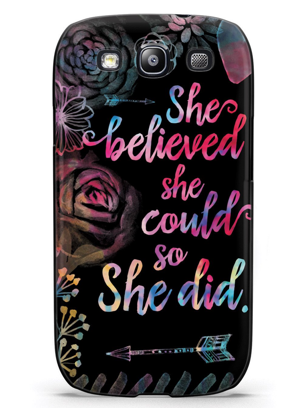 So She Did - Black Case - pipercleo.com