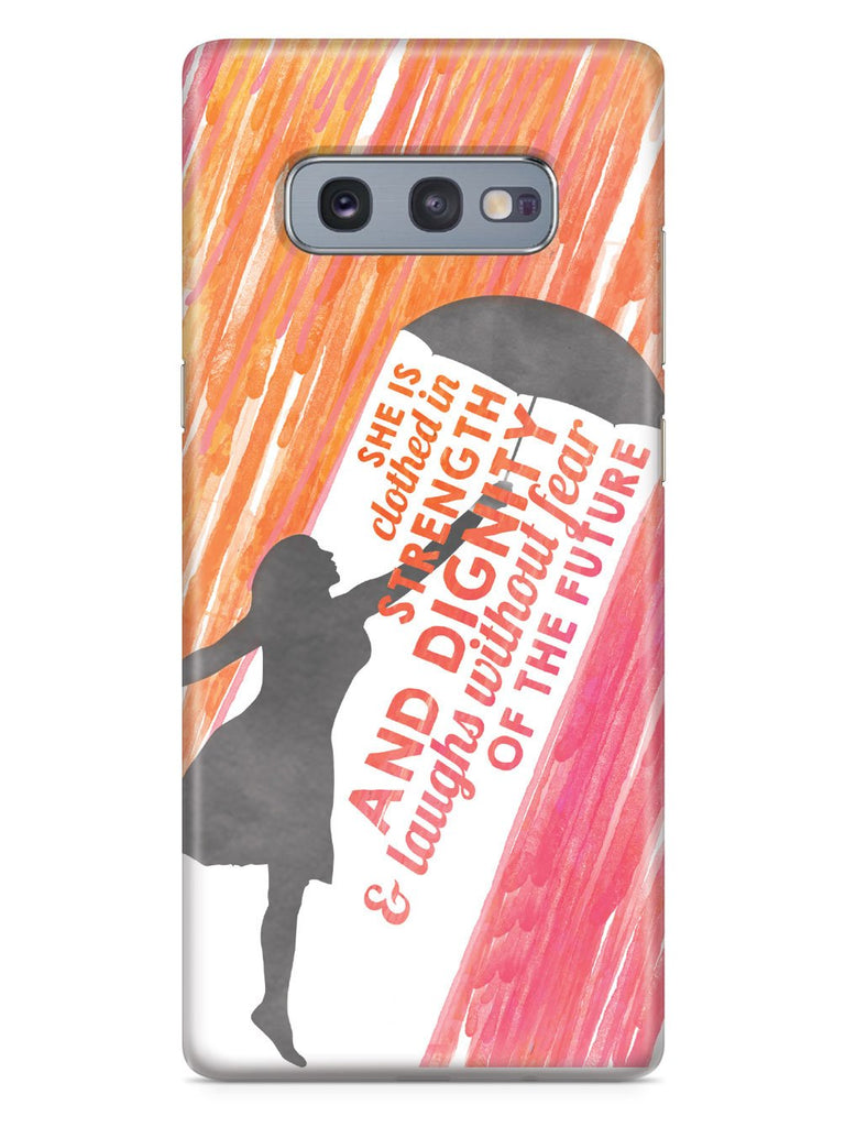 She Is Clothed In Strength and Dignity Case - pipercleo.com