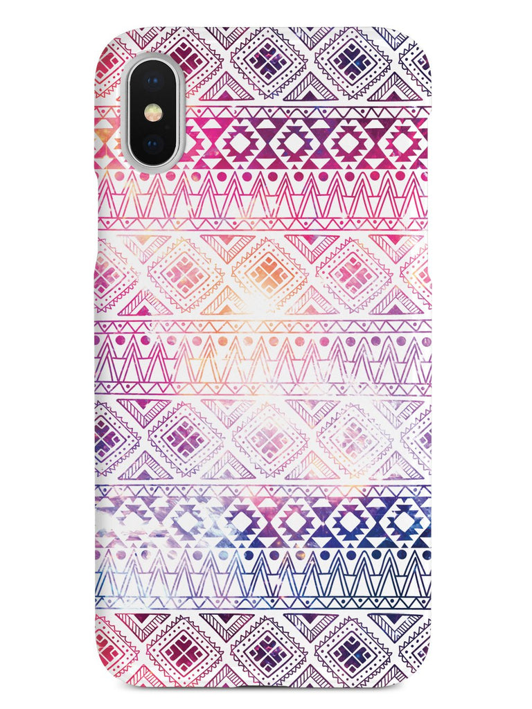Aztec Pattern - White Case - pipercleo.com