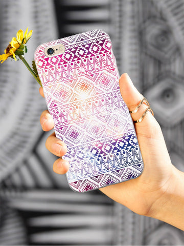 Aztec Pattern - White Case