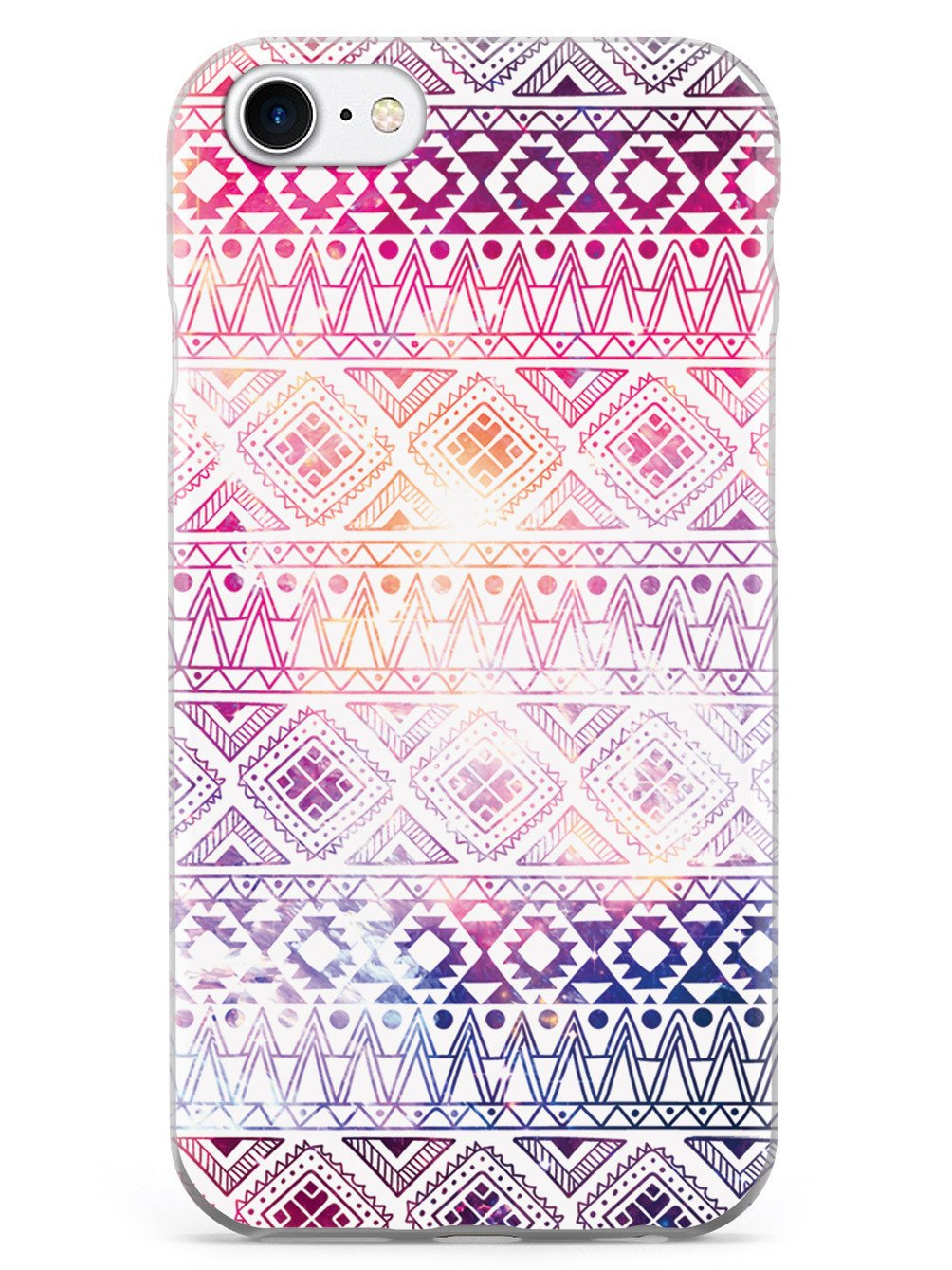 Aztec Pattern - White Case - pipercleo.com