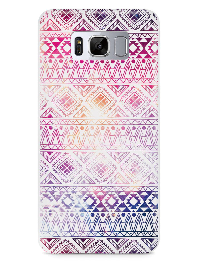 Aztec Pattern - White Case - pipercleo.com