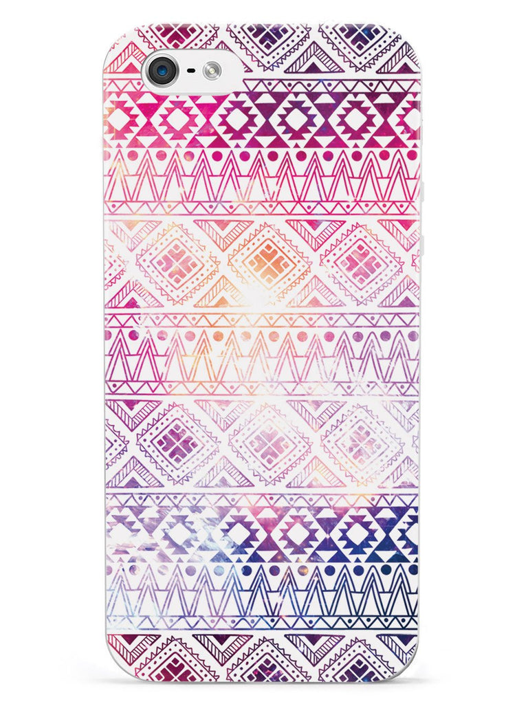 Aztec Pattern - White Case - pipercleo.com