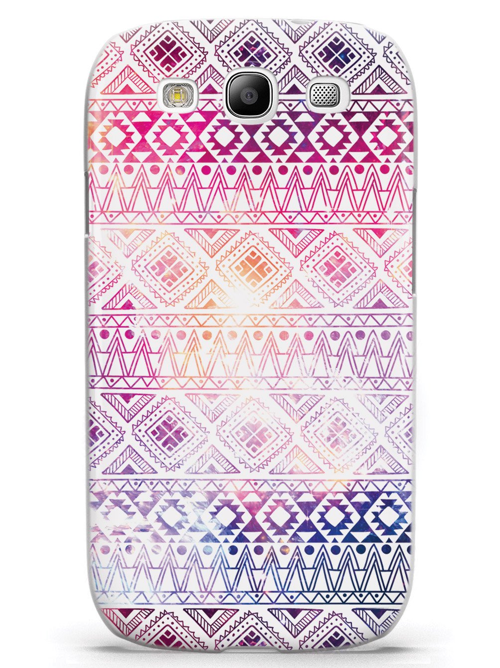 Aztec Pattern - White Case - pipercleo.com