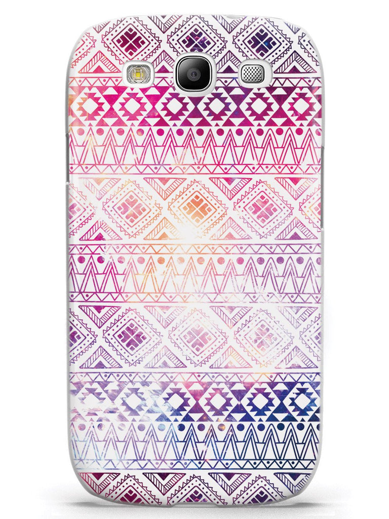 Aztec Pattern - White Case - pipercleo.com