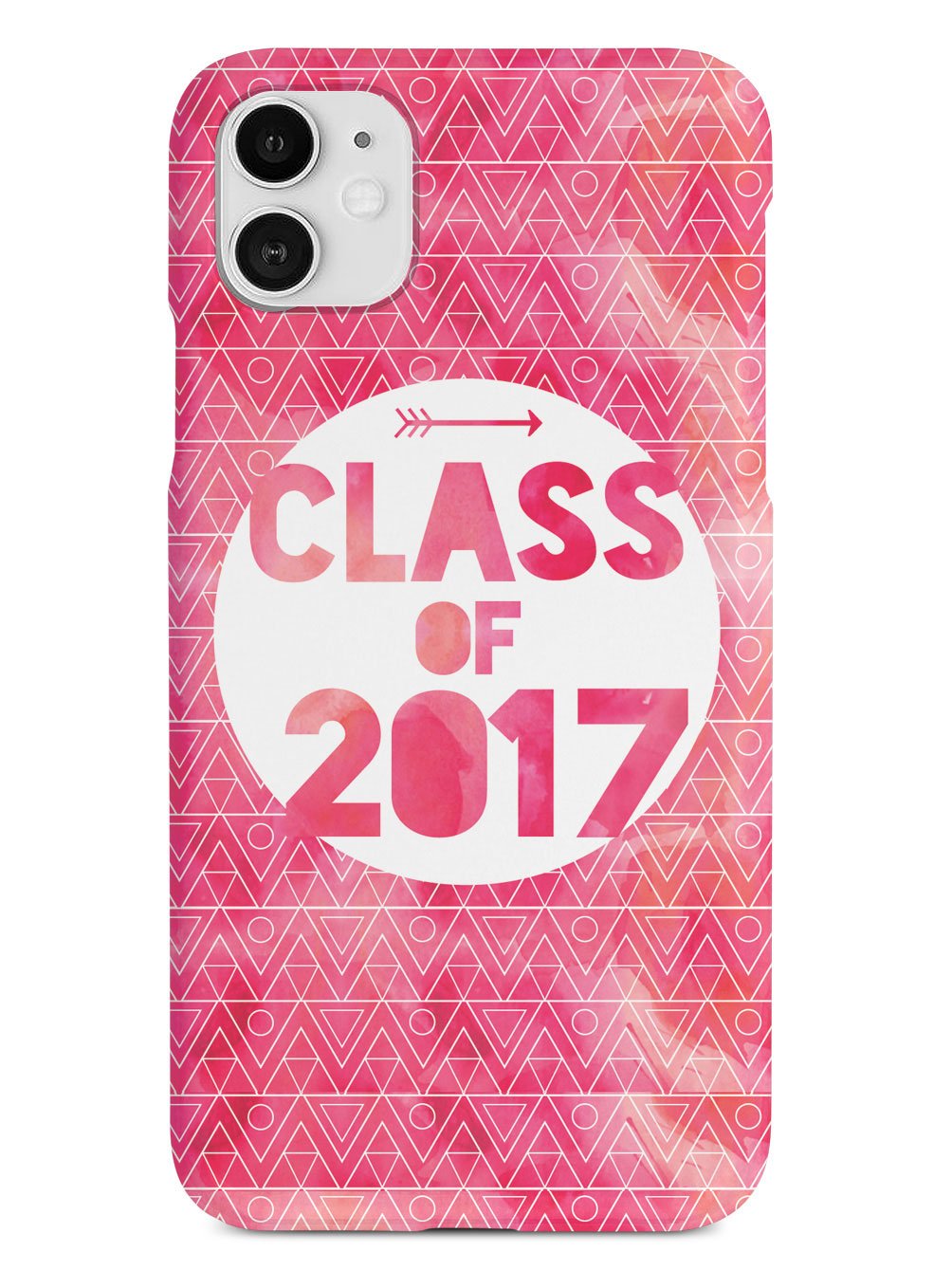 Class of 2017 - Pink Watercolor Case - pipercleo.com