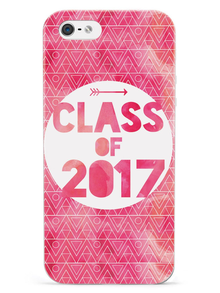 Class of 2017 - Pink Watercolor Case - pipercleo.com