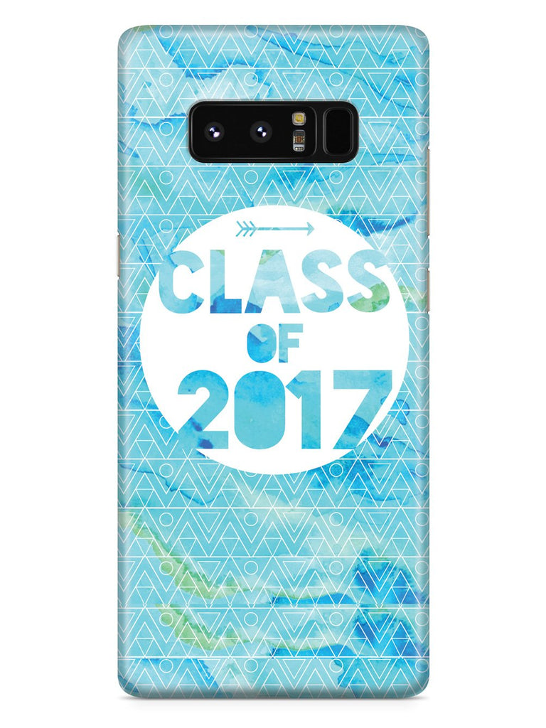 Class of 2017 - Blue Watercolor Case - pipercleo.com