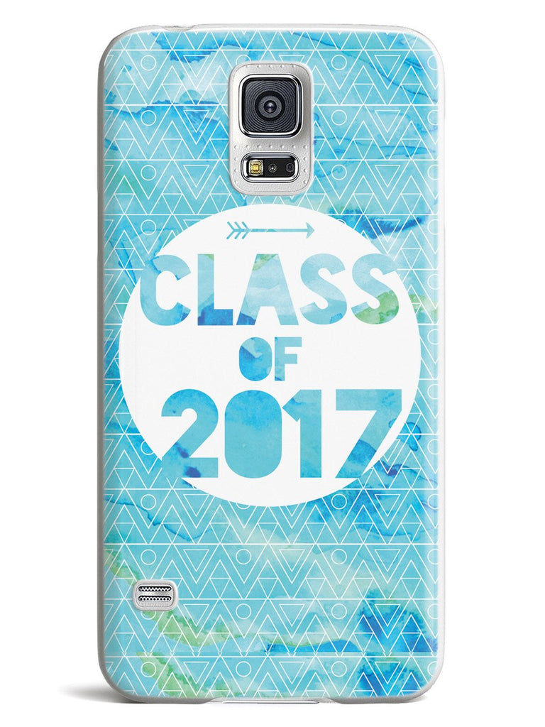 Class of 2017 - Blue Watercolor Case - pipercleo.com