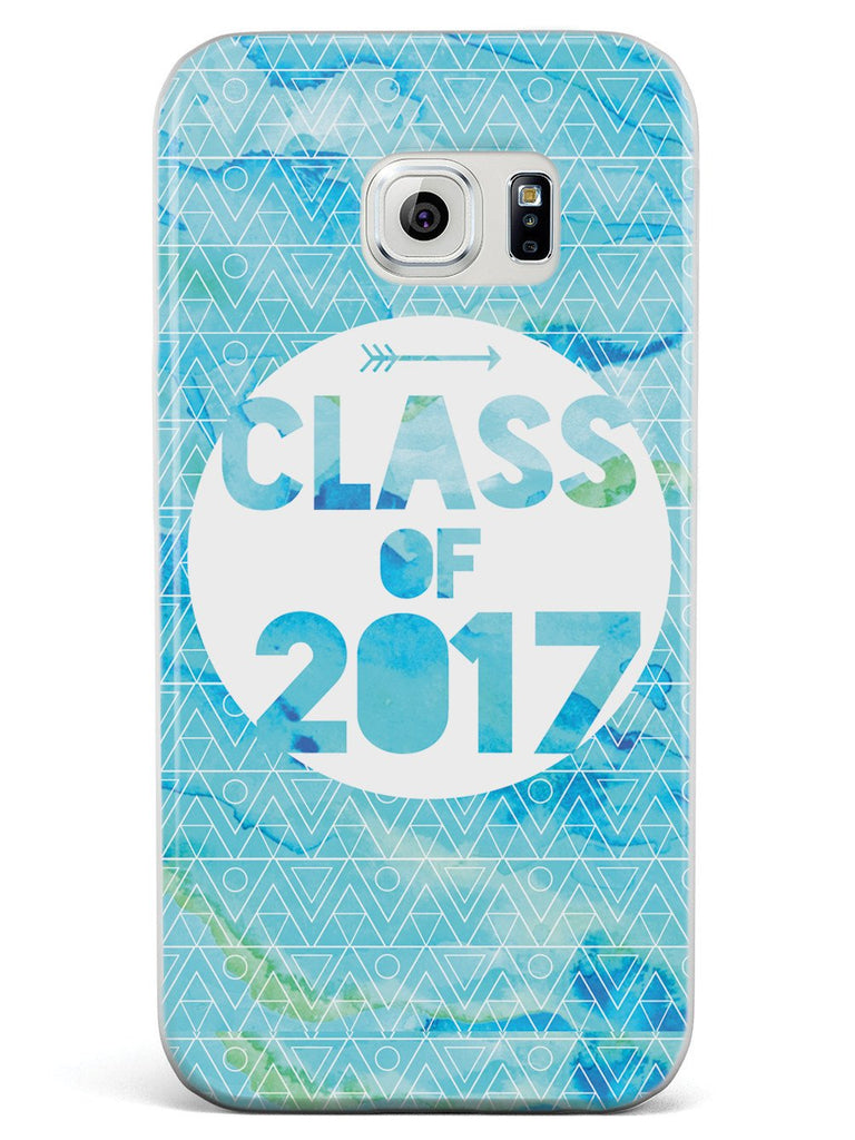 Class of 2017 - Blue Watercolor Case - pipercleo.com