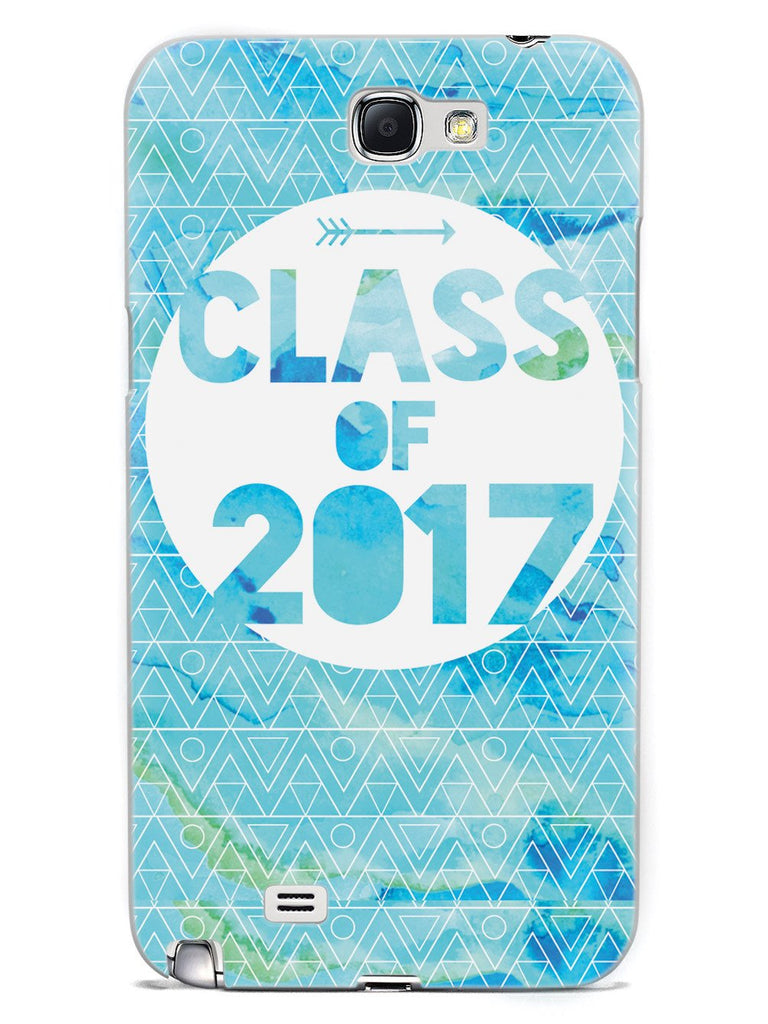 Class of 2017 - Blue Watercolor Case - pipercleo.com