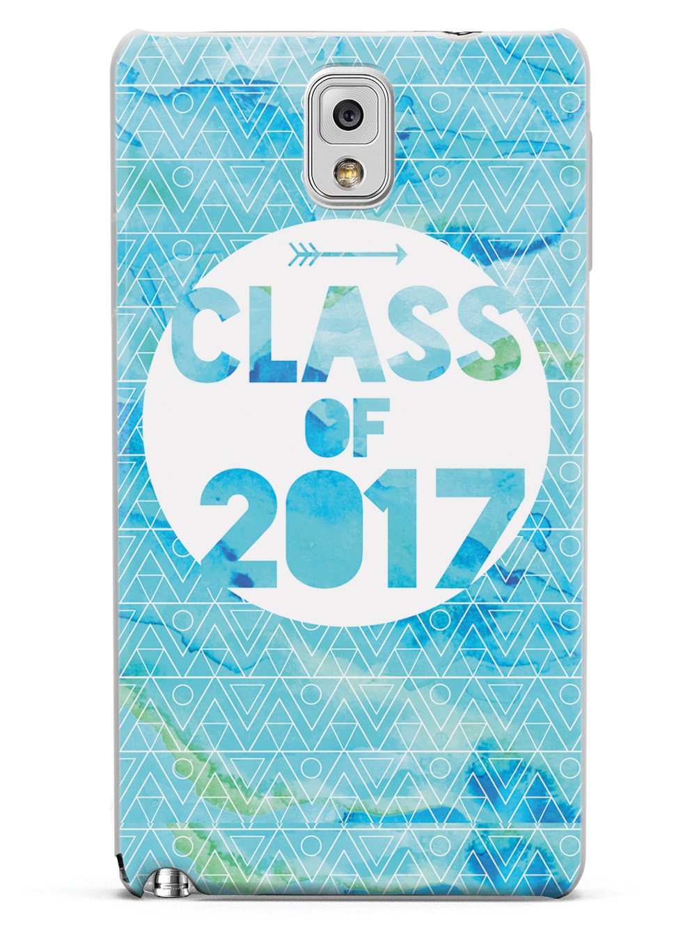 Class of 2017 - Blue Watercolor Case - pipercleo.com