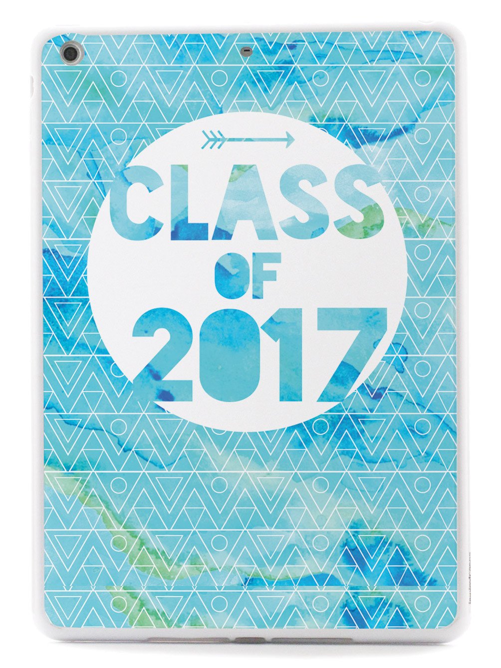 Class of 2017 - Blue Watercolor Case - pipercleo.com