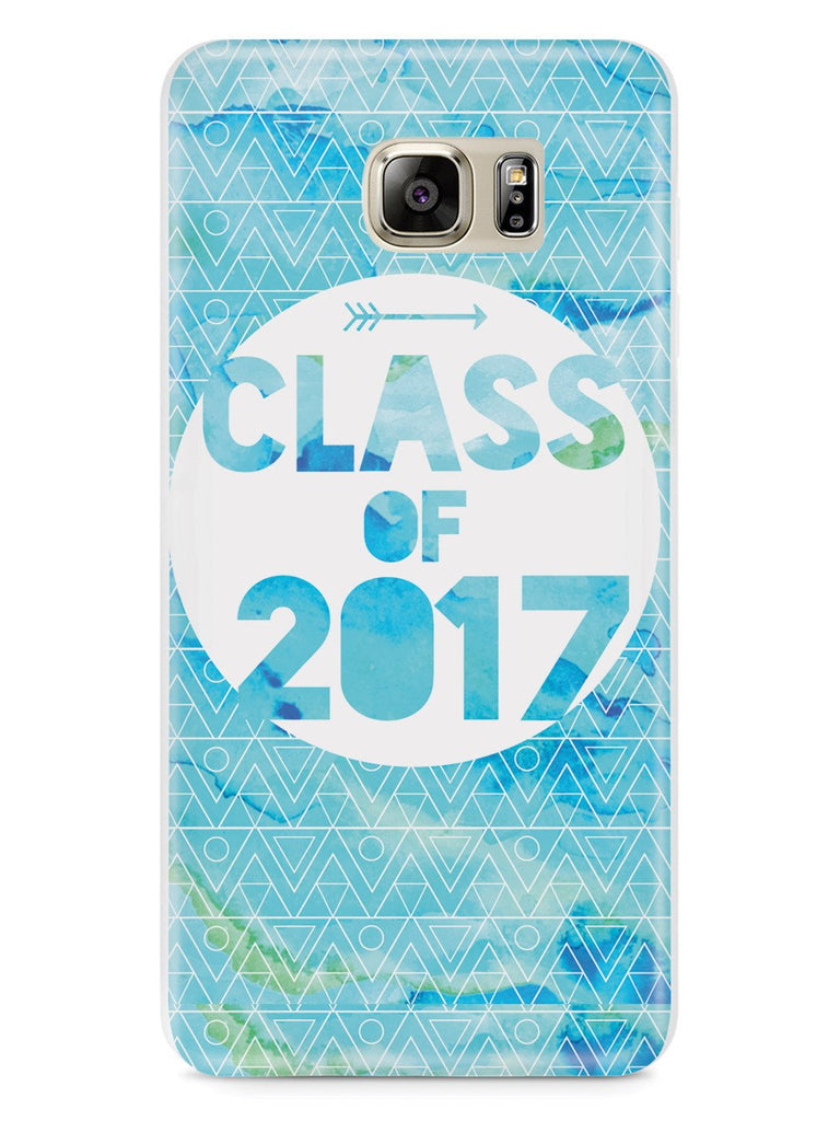 Class of 2017 - Blue Watercolor Case - pipercleo.com