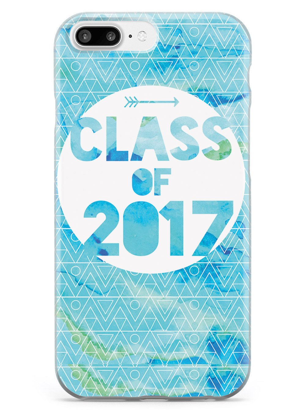 Class of 2017 - Blue Watercolor Case - pipercleo.com
