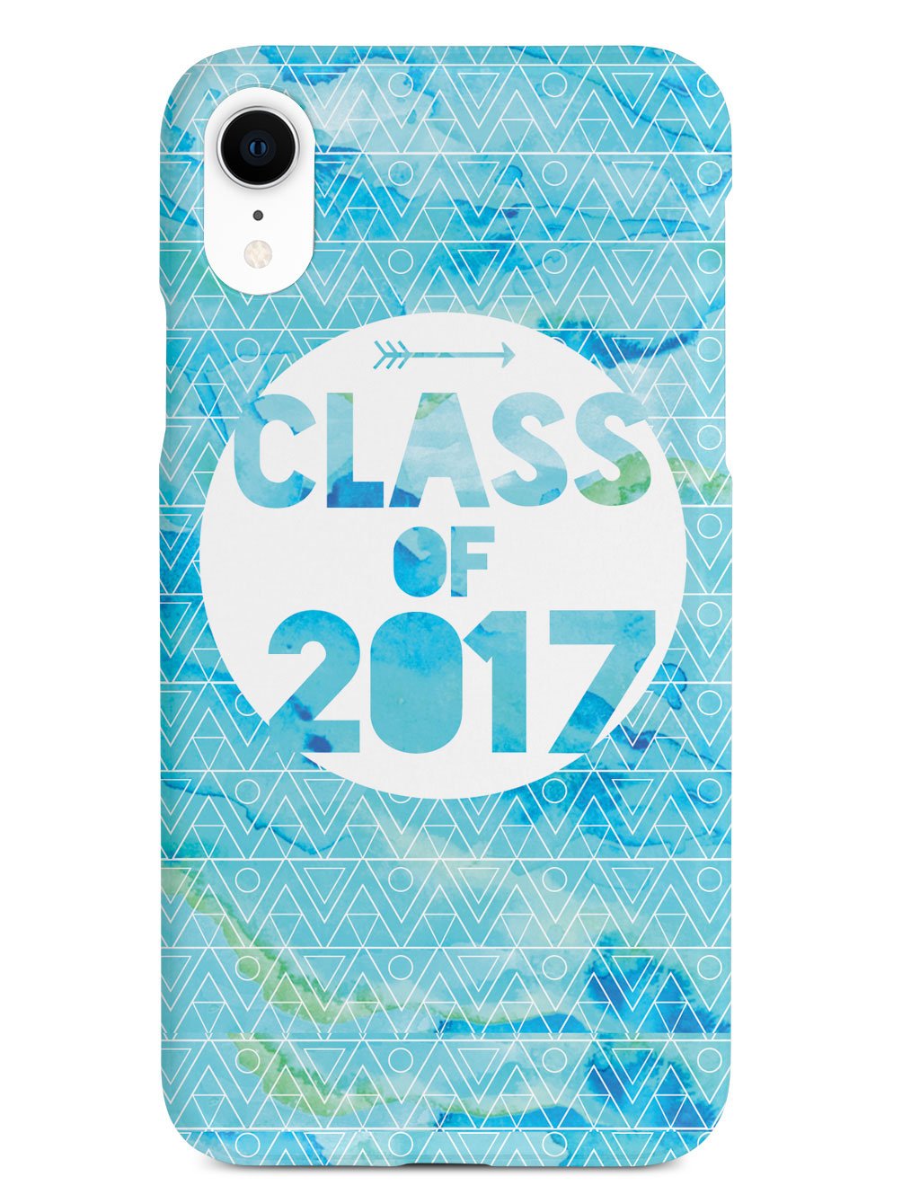 Class of 2017 - Blue Watercolor Case - pipercleo.com
