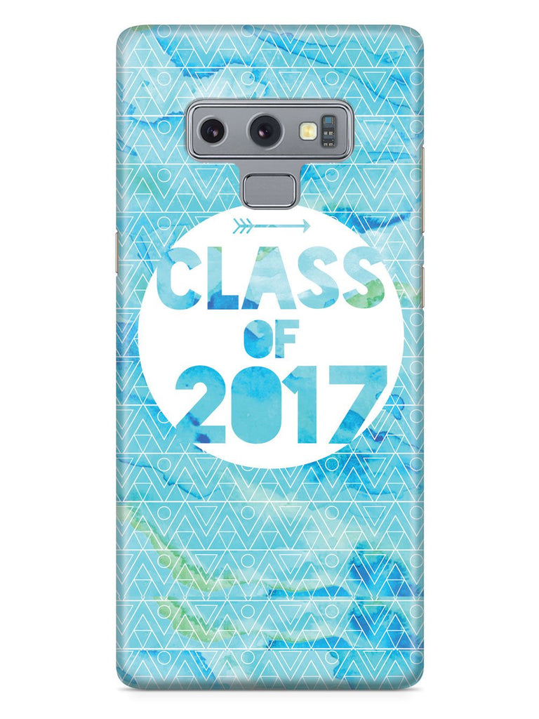 Class of 2017 - Blue Watercolor Case - pipercleo.com