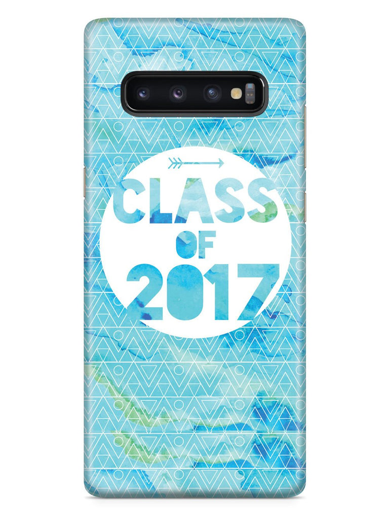 Class of 2017 - Blue Watercolor Case - pipercleo.com