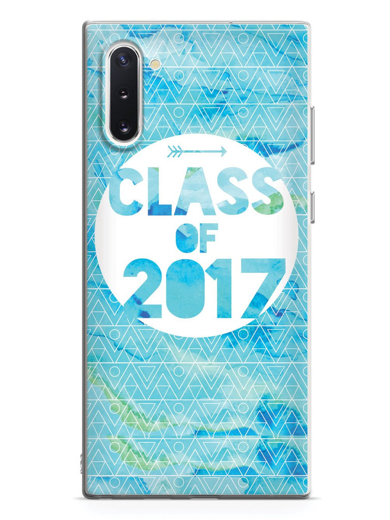 Class of 2017 - Blue Watercolor Case - pipercleo.com