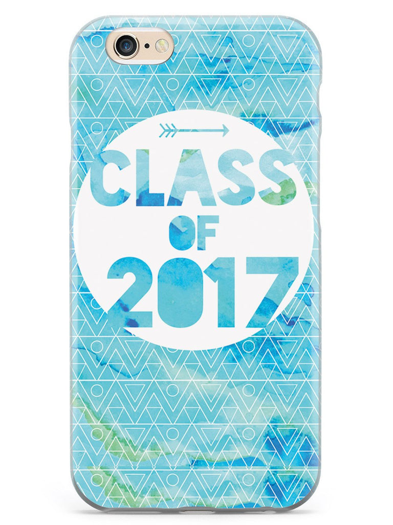 Class of 2017 - Blue Watercolor Case - pipercleo.com