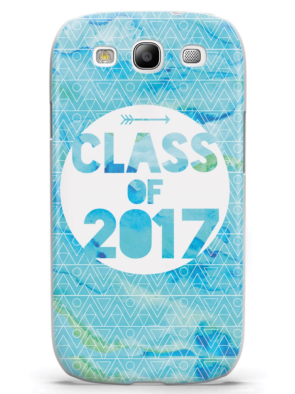 Class of 2017 - Blue Watercolor Case - pipercleo.com