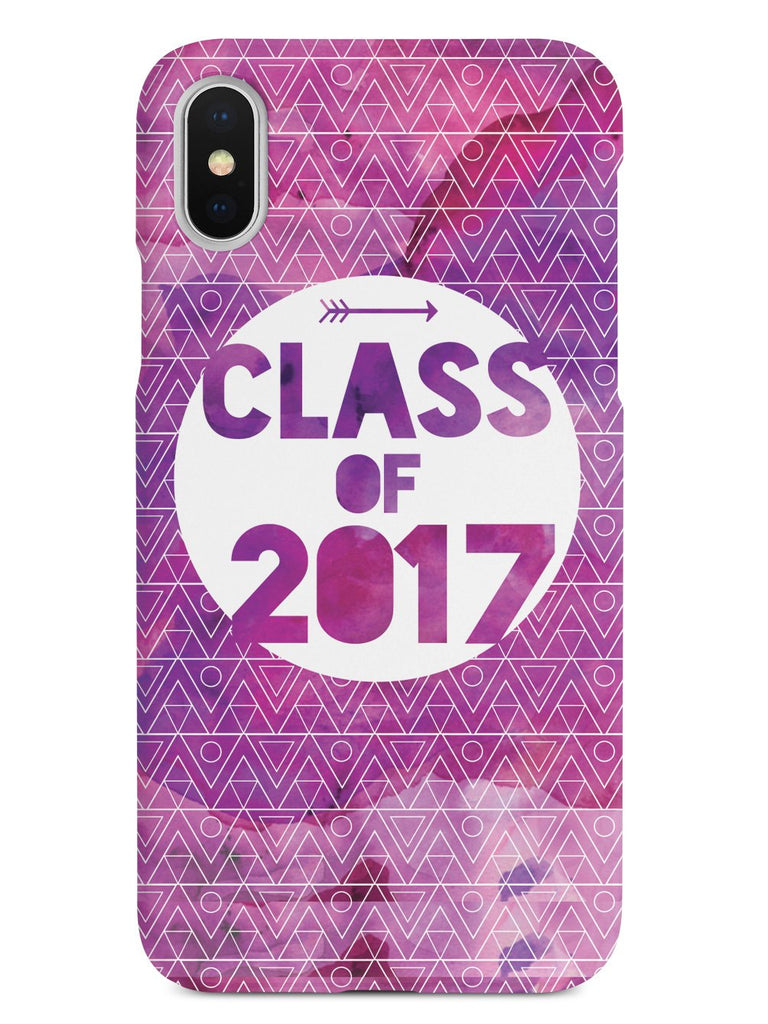Class of 2017 - Purple Watercolor Case - pipercleo.com